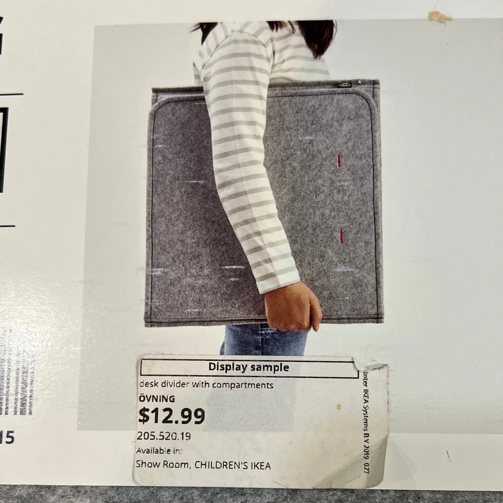 IKEA Övning Gray Desk Divider / D&D DM Screen - Picture 4 of 5